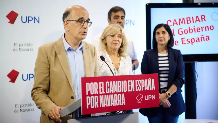 La candidatura de UPN a las elecciones generales presenta las l&iacute;neas principales del programa que presenta la formaci&oacute;n regionalista. PABLO LASAOSA