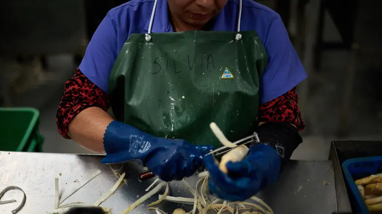 Conservera El Agricultor en Lerín. PABLO LASAOSA