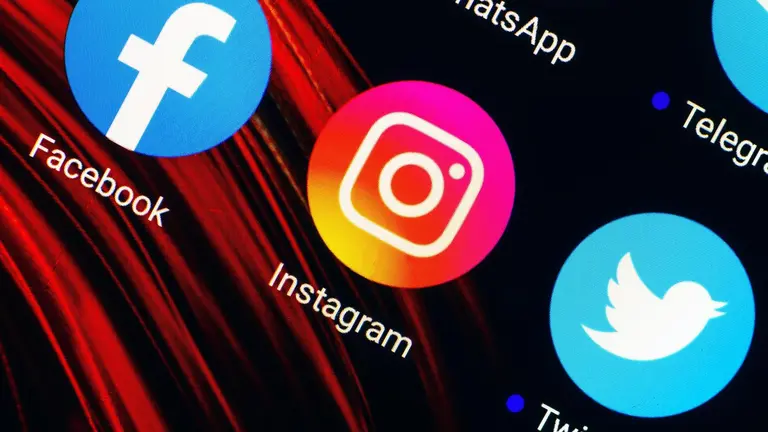 Varios iconos de redes sociales. ARCHIVO