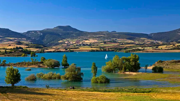 Imagen del Embalse de Alloz en Navarra. Javier Campos