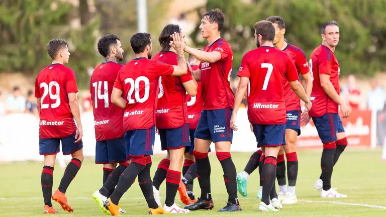 Arnaiz da a Osasuna la victoria en su segundo partido de preparaci&oacute;n jugado en Ler&iacute;n ante el Huesca. CA OSASUNA