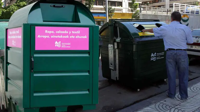 El contenedor rosa llegar&aacute; a m&aacute;s calles y de Pamplona y su comarca.