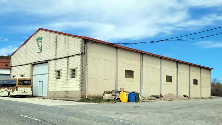 La antigua nave patatera de Abaurrea ALta va a ser acondicionada como viver de empresas. GOBIERNO DE NAVARRA