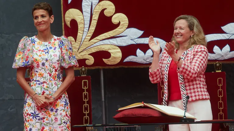 Acto de toma de posesi&oacute;n de Mar&iacute;a Chivite como presidenta del Gobierno de Navarra. I&Ntilde;IGO ALZUGARAY