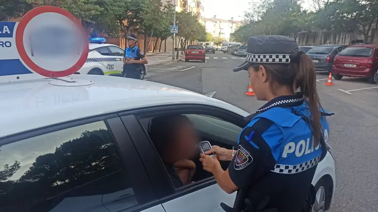 Polic&iacute;a Local de Tudela. ARCHIVO