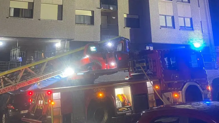 El edificio de Valladolid capital en el que se ha registrado una explosi&oacute;n que deja varios heridos - 112 CASTILLA Y LE&Oacute;N