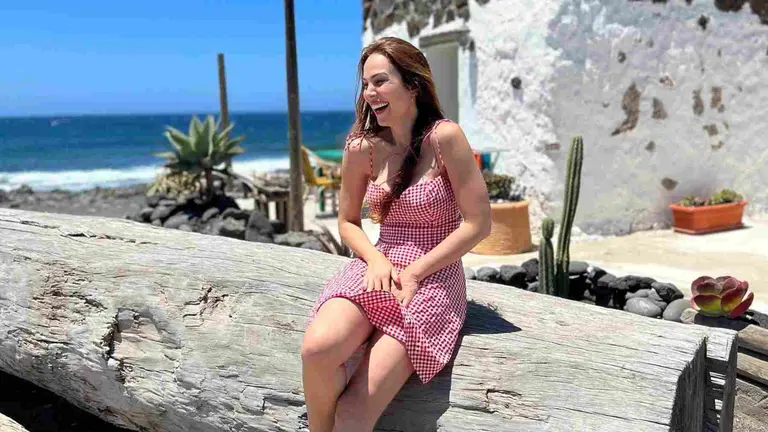 La popular actriz vasca, Nerea Garmendia, en una imagen de sus redes sociales. FACEBOOK