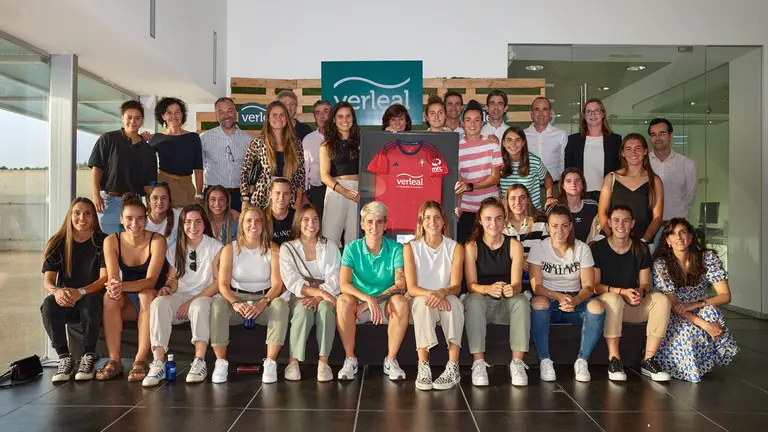 Visita de Osasuna Femenino a Verleal. CEDIDA