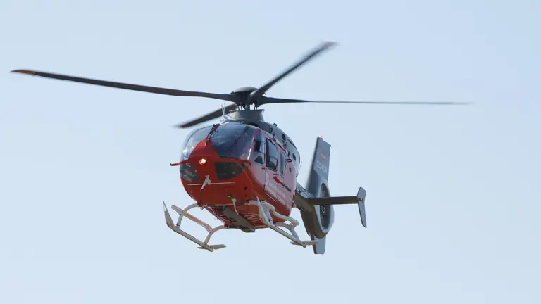 Helicóptero medicalizado del Gobierno de Navarra. GOBIERNO DE NAVARRA / ARCHIVO