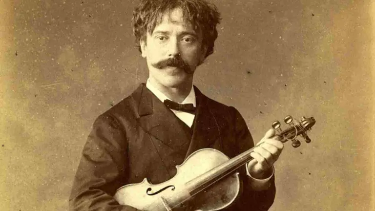 El violinista m&aacute;s universal de Pamplona: Pablo Sarasate.