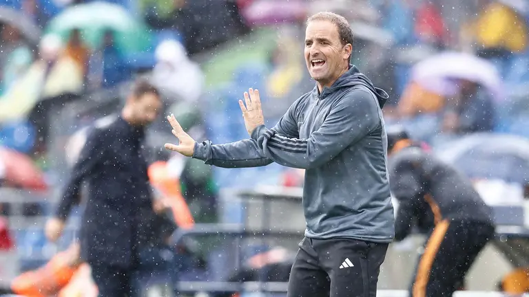 Jagoba Arrasate durante el partido Getafe-Osasuna.  Oscar J. Barroso / Afp7 / Europa Press