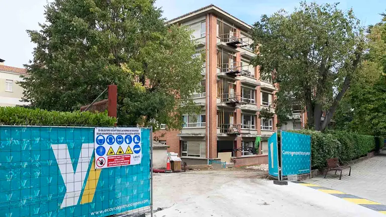 Obras de modernizaci&oacute;n del pabell&oacute;n Sancho en la Casa de Misericordia de Pamplona. Navarra.com