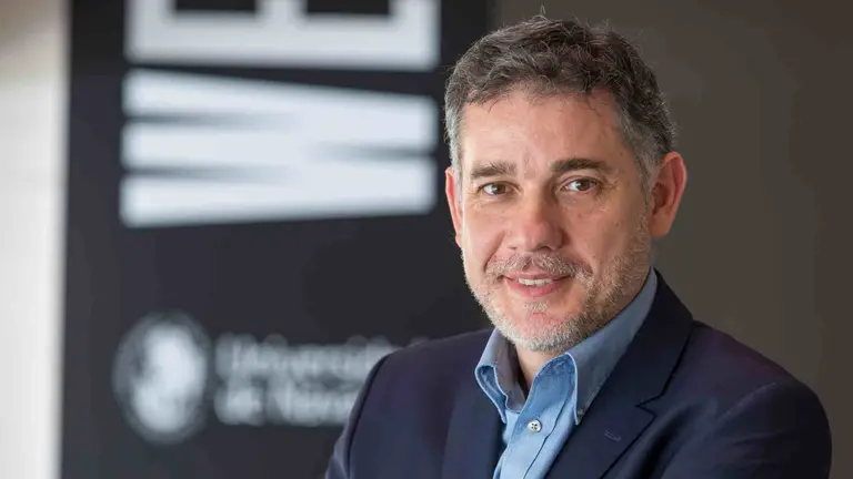 El catedr&aacute;tico de la Facultad de Comunicaci&oacute;n de la Universidad de navarra, Ram&oacute;n Salaverr&iacute;a. UNIVERSIDAD DE NAVARRA