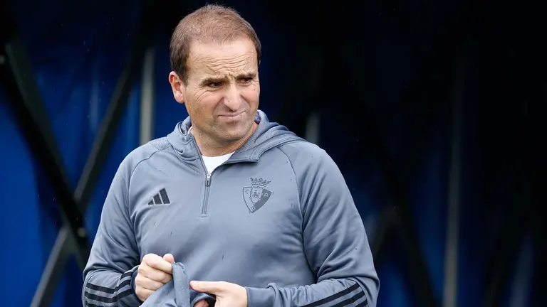 Jagoba Arrasate, entrenador de Osasuna. Oscar J. Barroso / Afp7 / Europa Press