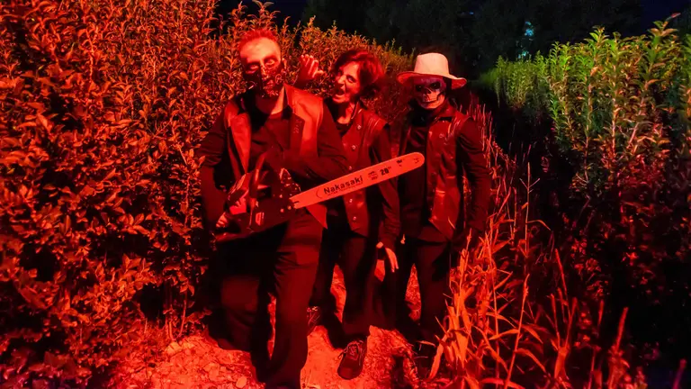 Sendaviva durante sus Horror Nighs. CEDIDA