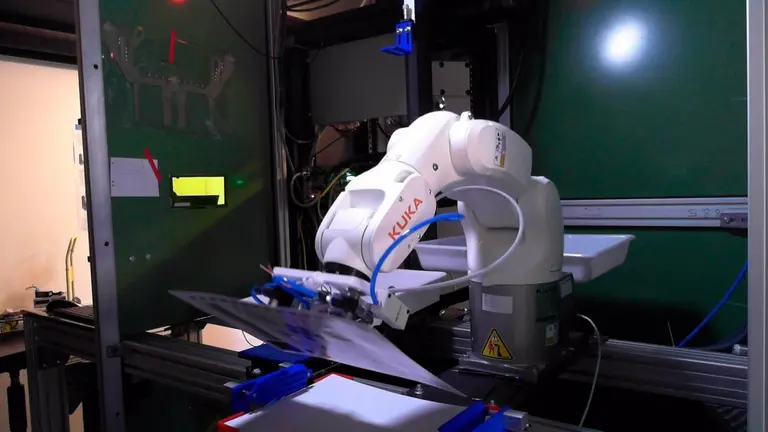 Robot utilizado por el proyecto IA4RFID. - GOBIERNO DE NAVARRA