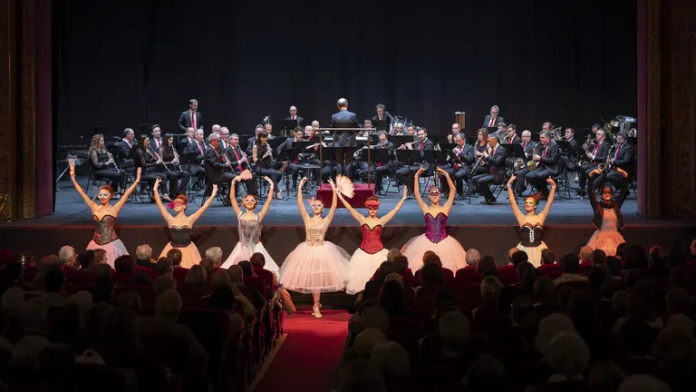 En su ciclo de conciertos de invierno, La Pamplonesa colabora con varias entidades, entre las que se encuentra la Escuela de Danza de Navarra. CEDIDA