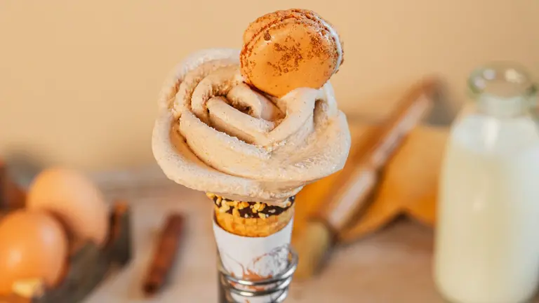 Las helader&iacute;as Amorino en Navarra ofrecen un nuevo sabor, muy original, para este oto&ntilde;o-invierno. CEDIDA