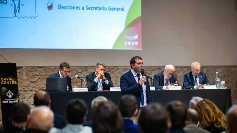 El navarro David Palacios, reelegido como presidente de la Conferencia Espa&ntilde;ola de Consejos Reguladores Vitivin&iacute;colas de Espa&ntilde;a. CRDO VINO DE NAVARRA