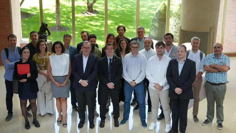 Foto de grupo del Proyecto E3LAB. UNIVERSIDAD DE NAVARRA