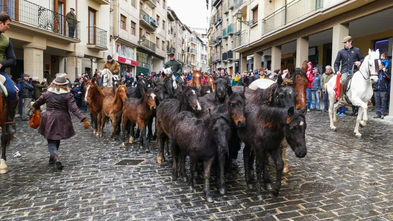 Imagen de archivo de las Ferias de San Andrés en Estella. AYUNTAMIENTO DE ESTELLA