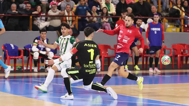 Partido de Osasuna Xota en la pista del C&oacute;rdoba FS. Cedida.