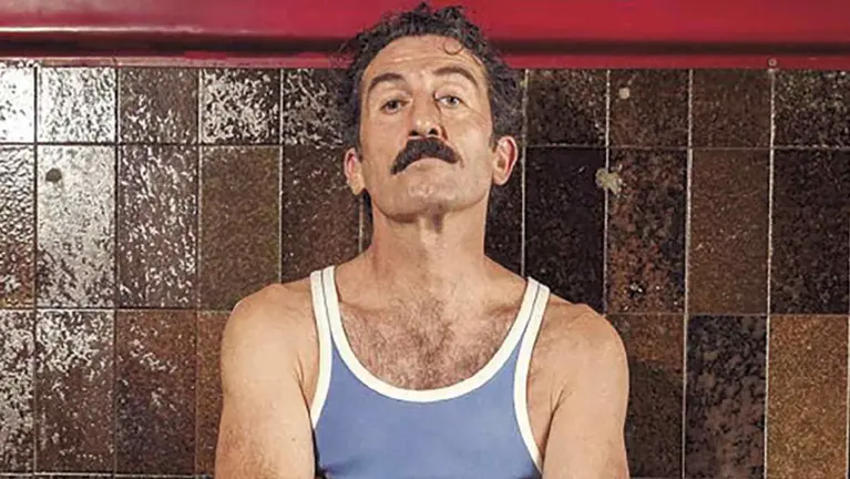 El actor Luis Zahera durante un rodaje. CEDIDA