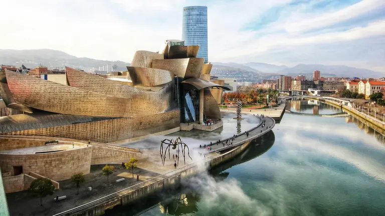 Vista del Museo Guggenheim de Bilbao. UNSPLASH