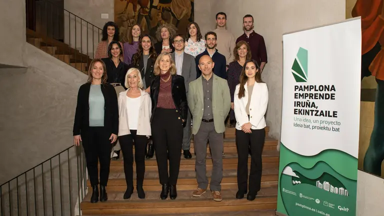 Imagen de los participantes en el programa Pamplona Emprende. CEDIDA