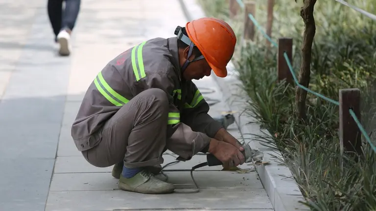 Imagen de archivo de un trabajador migrante. ARCHIVO