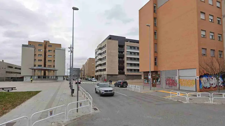 Calle Ugarraindia en la localidad navarra de Huarte. GOOGLEMAPS