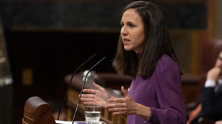 La secretaria general de Podemos, Ione Belarra. - Eduardo Parra - Europa Press