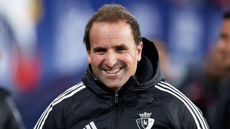Jagoba Arrasate es el entrenador de Osasuna.
Ricardo Larreina / AFP7 / Europa Press.