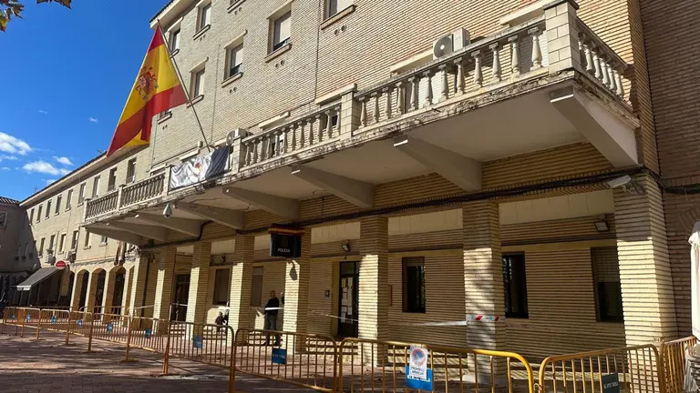 Imagen de la actual comisar&iacute;a de Polic&iacute;a Nacional, que presenta muchas deficiencias. POLIC&Iacute;A NACIONAL