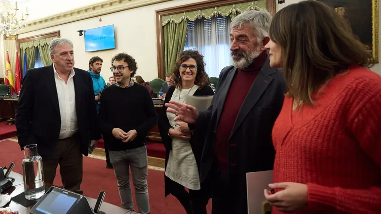 Pleno del Ayuntamiento de Pamplona con la toma de posesi&oacute;n como concejales de Juan Jos&eacute; Echeverr&iacute;a Iriarte y Miguel Matellanes Muruz&aacute;bal, de los grupos municipales de UPN y PSN, respectivamente. I&Ntilde;IGO ALZUGARAY