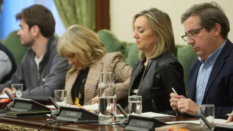 Pleno del Ayuntamiento de Pamplona con la toma de posesi&oacute;n como concejales de Juan Jos&eacute; Echeverr&iacute;a Iriarte y Miguel Matellanes Muruz&aacute;bal, de los grupos municipales de UPN y PSN, respectivamente. I&Ntilde;IGO ALZUGARAY