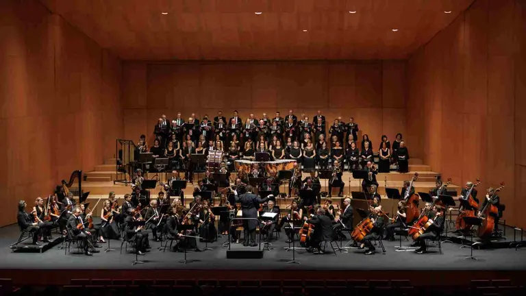 La Fundaci&oacute;n Baluarte interpreta la zarzuela de Emilio Arrieta "San Franco de Sena". FUNDACI&Oacute;N BALUARTE