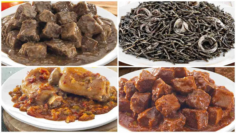 Las cuatro nuevas elaboraciones de la marca navarra Carretilla. GRUPO IAN