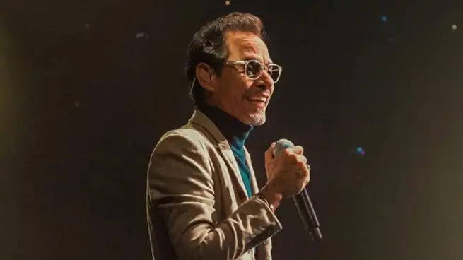 Marc Anthony durante un concierto anterior. ARCHIVO