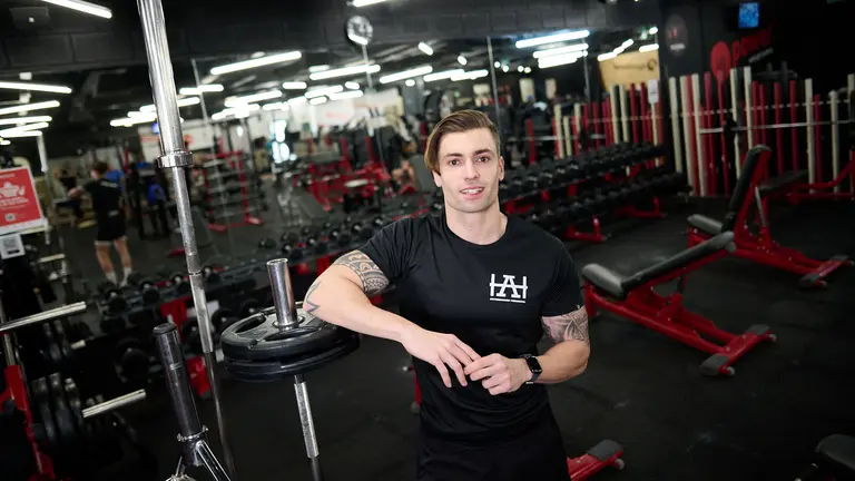 Asier Hualde, entrenador personal. PABLO LASAOSA