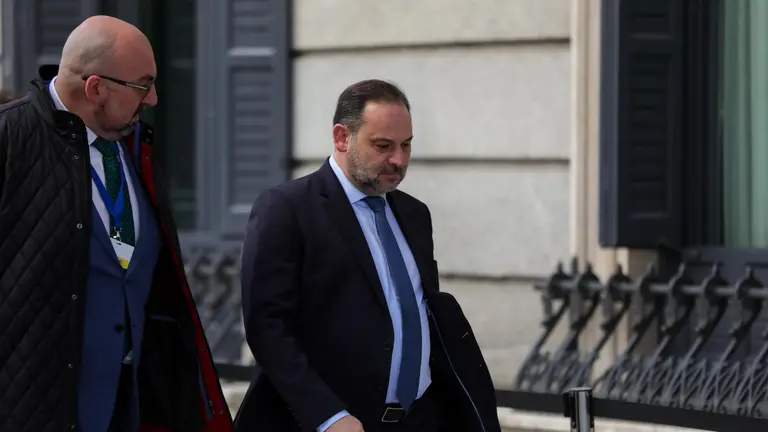 Koldo Garc&iacute;a y el exministro &Aacute;balos. ARCHIVO