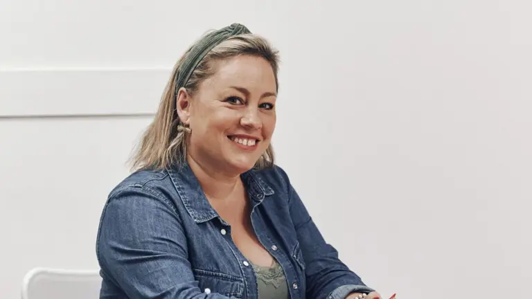 Emma Larreta, directora del proyecto Invisibles. XAVI MENOS /AAR&Oacute;N LE&Oacute;N/FUNDACI&Oacute;N LA CAIXA