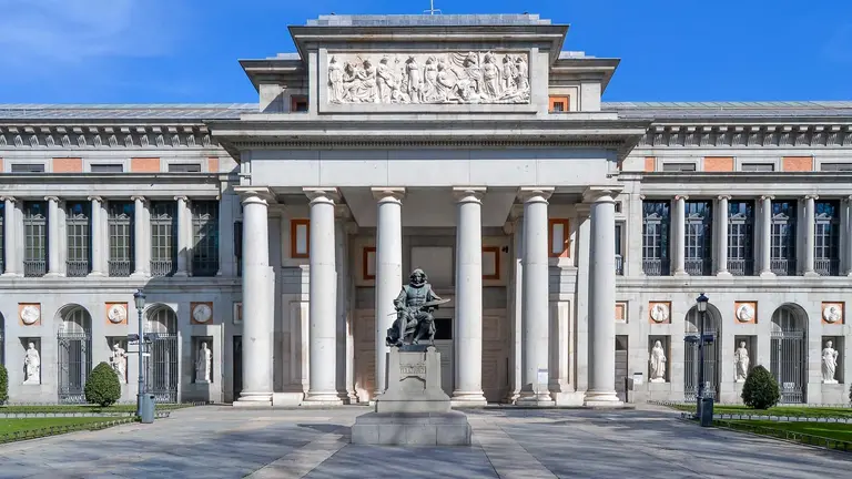 Fachada del Museo del Prado de Madrid. MUSEO DEL PRADO