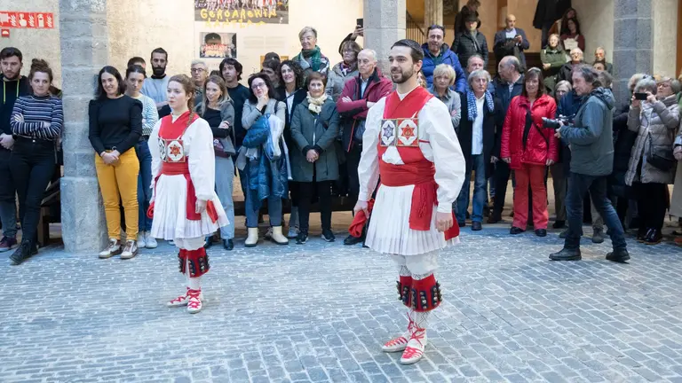 El Cvivox Condestable acoge una exposici&oacute;n en torno al 75 aniversario del grupo de danzaris Duguna. AYUNTAMIENTO DE PAMPLONA