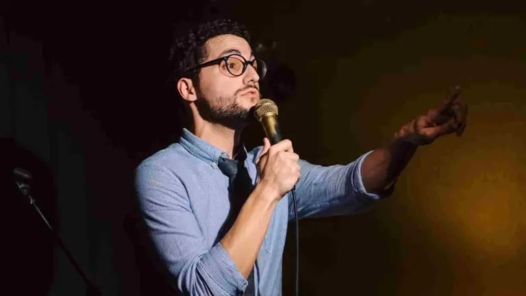 El humorista Galder Varas durante una actuaci&oacute;n. GALDER VARAS / INSTAGRAM