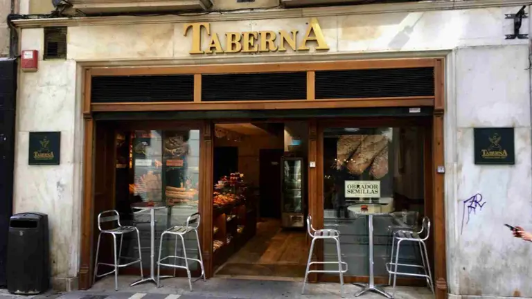 Una de las panader&iacute;as Taberna de Pamplona. ARCHIVO