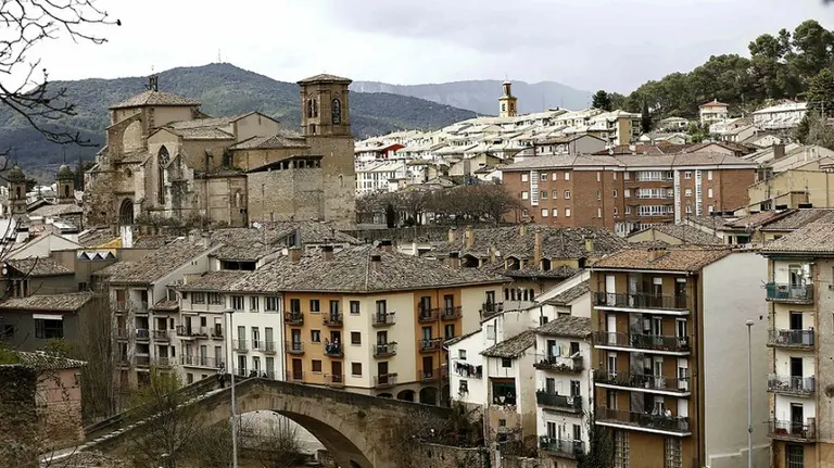 Vista de Estella. EFE.
