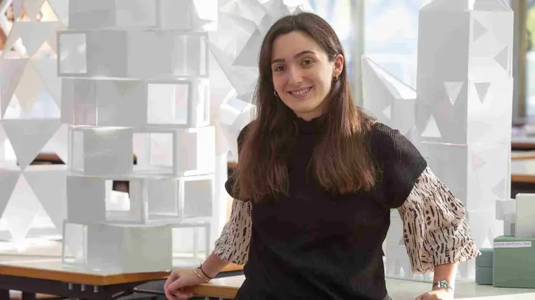 Bel&eacute;n Garc&iacute;a L&oacute;pez ha ganado el primer premio de un concurso organizado por la Universidad de Stanford. UNIVERSIDAD DE NAVARRA