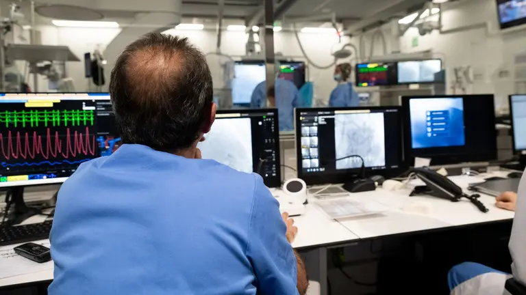 Imagen del &Aacute;rea del Coraz&oacute;n del Hospital Universitario de Navarra. GOBIERNO DE NAVARRA