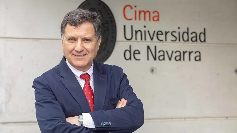 Ignacio Melero, codirector del Programa de Inmunolog&iacute;a e Inmunoterapia del Cima y de la Cl&iacute;nica Universidad de Navarra. MANUEL CASTELLS / UNIVERSIDAD DE NAVARRA